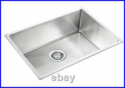 1.0 Square Large Super Deep Single Bowl Stainless Steel Undermount Kitchen