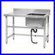 110cm-Single-Bowl-Drainer-Table-Stainless-Steel-Sink-Commercial-Kitchen-Equipmen-01-sf