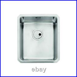 Abode Matrix Single Bowl Stainless Steel Kitchen Sink AW5002