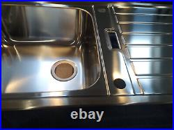 Abode Neron Single Bowl Sink in Stainless Steel NEW