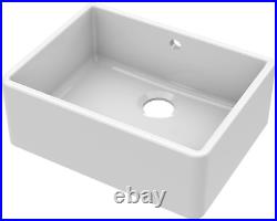 Balterley Fireclay Single Bowl Butler Kitchen Sink 220 x 450 x 595mm BKS202