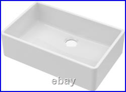 Balterley Fireclay Single Bowl Butler Kitchen Sink 220 x 500 x 795mm BKS206