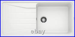 Blanco Sona XL 6 S Silgranit Kitchen Sink Inset Single Bowl White 100 x 50 cm