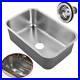 Brushed-Stainless-Steel-Inset-Kitchen-Sink-Single-Bowl-Reversible-Drainer-Tool-01-xegj