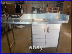 Catering Sink Commercial Kitchen Stainless Steel Single Bowl Unit