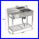 Catering-Sink-Single-Double-Bowl-Commercial-Kitchen-Stainless-Steel-Drainer-Unit-01-eivx