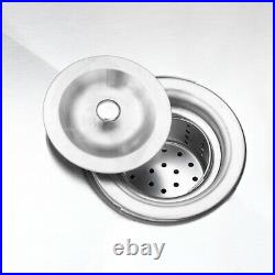 Catering Sink Stainless Steel Single Bowl Commercial Kitchen Large Wash Basin UK