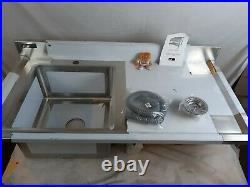 Commercial Sink Stainless Steel Catering Kitchen Single Bowl 1.0 Unit RH B1463