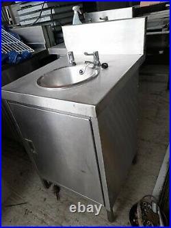 Commercial hand basin Kitchen unit Sink Catering Single Bowl