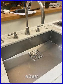 Eisinger Swiss Stainless Steel Single Bowl Under-mounted Kitchen Sink 680 x 420