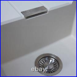 Franke 1.0 Bowl Cream Reversible Composite Kitchen Sink & KT6CU Single Lever Tap