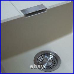 Franke 1 Bowl Coffee Reversible Composite Kitchen Sink & KT6CU Single Lever Tap