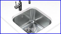 Franke 10125005 400/400 kitchen sink with a single bowl from teka FREE P&P