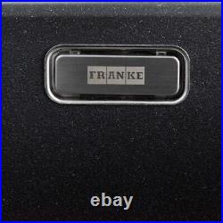 Franke Aveta 1.5 Bowl Black Tectonite Kitchen Sink & Chrome Swivel Mixer Tap