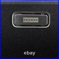 Franke Aveta 1 Bowl Black Tectonite Kitchen Sink & Chrome Swivel Spout Mixer Tap