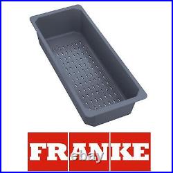 Franke Sirius 1.0 Bowl White Composite Reversible Kitchen Sink & Colander Basket