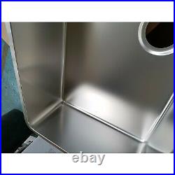 GRADE A2 Reginox Single Bowl Stainless Steel Kitchen Si 78076047/1/OHIO80X42-L