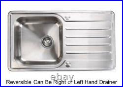 Hafele Abbey Quality Stainless Steel Compact 1.0 Single Bowl kitchen Sink