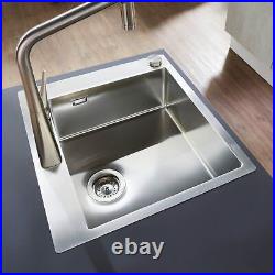 Hansgrohe S71 Kitchen Sink Single Bowl Stainless Steel Inset Integrated 550x500