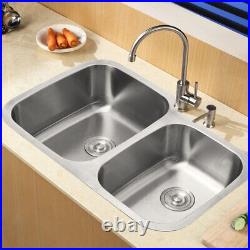 Inset Kitchen Sink Single Bowl Stainless Steel Reversible Drainer Plumbing Waste