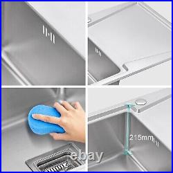JASSFERRY New Premium 1.2mm Stainless Steel Kitchen Sink Single Bowl 860x500 mm
