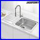 JASSFERRY-Stainless-Steel-Kitchen-Sink-Large-Bowl-Reversible-Drainer-1000x500mm-01-xmhx