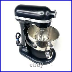 KitchenAid 600 Pro Bowl Lift Stand Mixer RKP26M1X LC Black With Bowl and Whisk