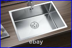 LARGE Handmade Single Bowl Undermount Kitchen Sink SIZE580mmx430mmx215mm