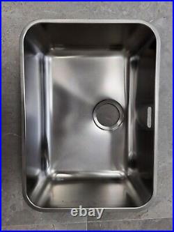 New Franke Largo Lax 110 50/35 Bowl Undermount Stainless Steel Kitchen Sink