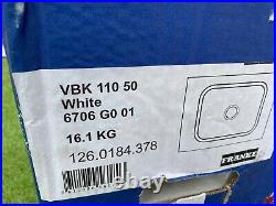 New Villeroy & Boch Franke Kitchen sink VBK 110 50 single bowl undermount white