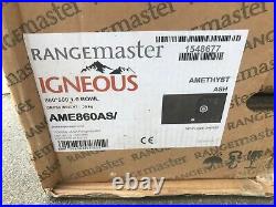 Rangemaster Amethyst 1.0 Single Bowl Igneous Kitchen Sink Ash AME860 Brand New