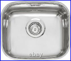 Reginox Comfort Single Bowl Kitchen Sink Stainless Steel Basket Strainer Waste
