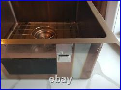 Reginox Miami Single Bowl Stainless Steel Copper Kitchen Sink & Tap