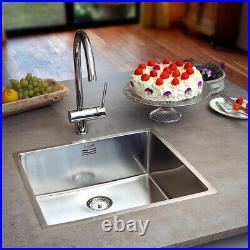 Reginox New York Stainless Steel Single Bowl Sink with Integral Waste 50x40