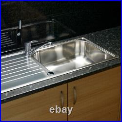 Reginox Reversible Stainless Steel Kitchen Sink Single Bowl