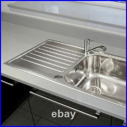 Reginox Reversible Stainless Steel Kitchen Sink Single Bowl