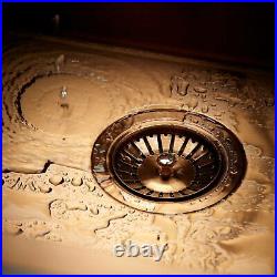 Reginox Tampa Single Bowl Stainless Steel Kitchen Sink Copper with Waste 500 x 4