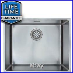 SIA OL10SS 1.0 Bowl Undermount / Inset Premium Stainless Steel Kitchen Sink