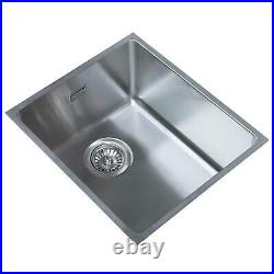 SIA OM10SS 1.0 Bowl Undermount / Inset Premium Stainless Steel Kitchen Sink