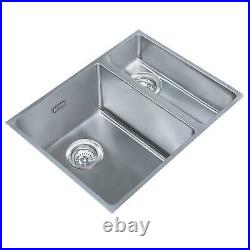 SIA ON15RHSS 1.5 Bowl Undermount / Inset RHD Stainless Steel Kitchen Sink