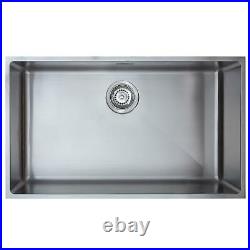 SIA OXL10SS 1.0 Bowl Undermount / Inset Premium Stainless Steel Kitchen Sink