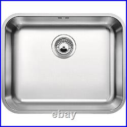 Single Bowl Undermount Chrome Stainless Steel Kitchen Sink Blanco Sup BL452615