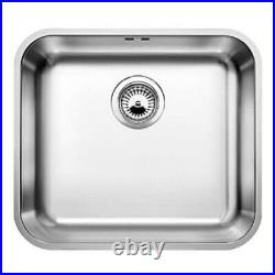 Single Bowl Undermount Chrome Stainless Steel Kitchen Sink Supra 450- BL452614
