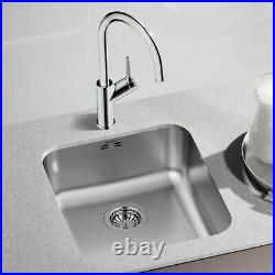 Single Bowl Undermount Chrome Stainless Steel Kitchen Sink Supra 450-U