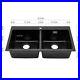 Single-Double-Bowl-Black-Kitchen-Sink-Drainboard-Utility-Sink-Overmount-Strainer-01-mrer