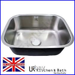 Sink Kitchen Stainless Steel Single Bowl Under Mount Urs862kb