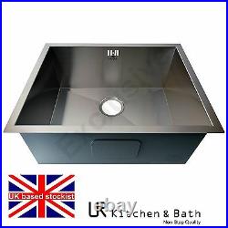 Sink Kitchen Stainless Steel Single Large Bowl Under Mount Urs108kb Three Sizes
