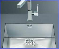 Smeg Quadra VSTQ50-2 1.0 Single Bowl Stainless Steel Undermount Sink Brand New