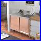 Stainless-Steel-Kitchen-Sink-Cabinet-Single-Bowl-Dual-Sliding-Doors-Drainer-Unit-01-czh