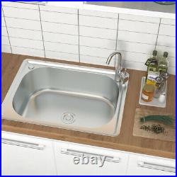 Stainless Steel Undermount Kitchen Sink Single Double Bowl & Drainer Waste Kit